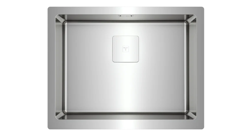 Chiuvetă din inox, cu posibilitate de instalare 3 în 1: undermount, top & flush, o cuvă și sistem SilentSmart, American Professional 60 M-XP 1B Teka